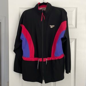 Super fun vintage Reebok windbreaker
